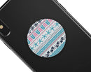 Jumping Fish Repeating Pattern - Skin Kit for PopSockets and other Smartphone Extendable Grips & Stands
