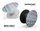Jumping Fish Repeating Pattern - Skin Kit for PopSockets and other Smartphone Extendable Grips & Stands