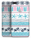Jumping Fish Repeating Pattern - Skin-kit for the iPhone 8 or 8 Plus