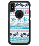 Jumping Fish Repeating Pattern - iPhone X OtterBox Case & Skin Kits