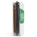 Just Start Green Paint iPhone 6/6s or 6/6s Plus 2-Piece Hybrid INK-Fuzed Case
