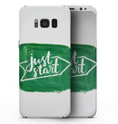 Just Start Green Paint - Samsung Galaxy S8 Full-Body Skin Kit