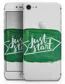 Just Start Green Paint - Skin-kit for the iPhone 8 or 8 Plus