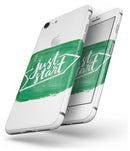 Just Start Green Paint - Skin-kit for the iPhone 8 or 8 Plus