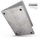 Karamfila Blotched Marble & Rose Gold v1 - Skin Decal Wrap Kit Compatible with the Apple MacBook Pro, Pro with Touch Bar or Air (11", 12", 13", 15" & 16" - All Versions Available)