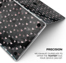 Karamfila Marble & Rose Gold Hearts v11 - Skin Decal Wrap Kit Compatible with the Apple MacBook Pro, Pro with Touch Bar or Air (11", 12", 13", 15" & 16" - All Versions Available)