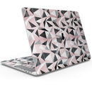 Karamfila Marble & Rose Gold v13 - Skin Decal Wrap Kit Compatible with the Apple MacBook Pro, Pro with Touch Bar or Air (11", 12", 13", 15" & 16" - All Versions Available)