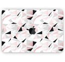 Karamfila Marble & Rose Gold v7 - Skin Decal Wrap Kit Compatible with the Apple MacBook Pro, Pro with Touch Bar or Air (11", 12", 13", 15" & 16" - All Versions Available)