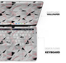 Karamfila Marble & Rose Gold v7 - Skin Decal Wrap Kit Compatible with the Apple MacBook Pro, Pro with Touch Bar or Air (11", 12", 13", 15" & 16" - All Versions Available)