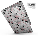 Karamfila Marble & Rose Gold v7 - Skin Decal Wrap Kit Compatible with the Apple MacBook Pro, Pro with Touch Bar or Air (11", 12", 13", 15" & 16" - All Versions Available)