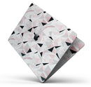 Karamfila Marble & Rose Gold v7 - Skin Decal Wrap Kit Compatible with the Apple MacBook Pro, Pro with Touch Bar or Air (11", 12", 13", 15" & 16" - All Versions Available)