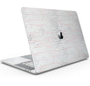 Karamfila Silver & Pink Marble V10 - Skin Decal Wrap Kit Compatible with the Apple MacBook Pro, Pro with Touch Bar or Air (11", 12", 13", 15" & 16" - All Versions Available)