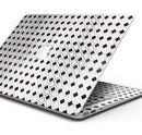 Karamfila Silver & Pink Marble V11 - Skin Decal Wrap Kit Compatible with the Apple MacBook Pro, Pro with Touch Bar or Air (11", 12", 13", 15" & 16" - All Versions Available)