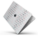 Karamfila Silver & Pink Marble V13 - Skin Decal Wrap Kit Compatible with the Apple MacBook Pro, Pro with Touch Bar or Air (11", 12", 13", 15" & 16" - All Versions Available)