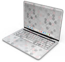 Karamfila Silver & Pink Marble V14 - Skin Decal Wrap Kit Compatible with the Apple MacBook Pro, Pro with Touch Bar or Air (11", 12", 13", 15" & 16" - All Versions Available)