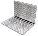 Karamfila Silver & Pink Marble V2 - Skin Decal Wrap Kit Compatible with the Apple MacBook Pro, Pro with Touch Bar or Air (11", 12", 13", 15" & 16" - All Versions Available)