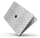 Karamfila Silver & Pink Marble V2 - Skin Decal Wrap Kit Compatible with the Apple MacBook Pro, Pro with Touch Bar or Air (11", 12", 13", 15" & 16" - All Versions Available)