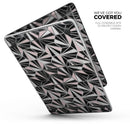 Karamfila Silver & Pink Marble V4 - Skin Decal Wrap Kit Compatible with the Apple MacBook Pro, Pro with Touch Bar or Air (11", 12", 13", 15" & 16" - All Versions Available)