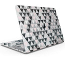 Karamfila Silver & Pink Marble V6 - Skin Decal Wrap Kit Compatible with the Apple MacBook Pro, Pro with Touch Bar or Air (11", 12", 13", 15" & 16" - All Versions Available)