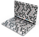 Karamfila Silver & Pink Marble V6 - Skin Decal Wrap Kit Compatible with the Apple MacBook Pro, Pro with Touch Bar or Air (11", 12", 13", 15" & 16" - All Versions Available)