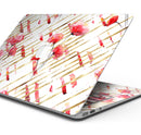 Karamfila Watercolo Poppies V10 - Skin Decal Wrap Kit Compatible with the Apple MacBook Pro, Pro with Touch Bar or Air (11", 12", 13", 15" & 16" - All Versions Available)