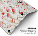 Karamfila Watercolo Poppies V10 - Skin Decal Wrap Kit Compatible with the Apple MacBook Pro, Pro with Touch Bar or Air (11", 12", 13", 15" & 16" - All Versions Available)