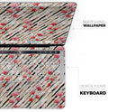 Karamfila Watercolo Poppies V11 - Skin Decal Wrap Kit Compatible with the Apple MacBook Pro, Pro with Touch Bar or Air (11", 12", 13", 15" & 16" - All Versions Available)