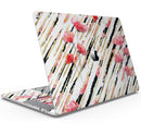 Karamfila Watercolo Poppies V12 - Skin Decal Wrap Kit Compatible with the Apple MacBook Pro, Pro with Touch Bar or Air (11", 12", 13", 15" & 16" - All Versions Available)