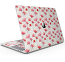 Karamfila Watercolo Poppies V14 - Skin Decal Wrap Kit Compatible with the Apple MacBook Pro, Pro with Touch Bar or Air (11", 12", 13", 15" & 16" - All Versions Available)