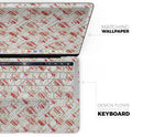 Karamfila Watercolo Poppies V18 - Skin Decal Wrap Kit Compatible with the Apple MacBook Pro, Pro with Touch Bar or Air (11", 12", 13", 15" & 16" - All Versions Available)