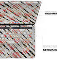Karamfila Watercolo Poppies V21 - Skin Decal Wrap Kit Compatible with the Apple MacBook Pro, Pro with Touch Bar or Air (11", 12", 13", 15" & 16" - All Versions Available)