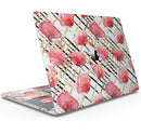 Karamfila Watercolo Poppies V25 - Skin Decal Wrap Kit Compatible with the Apple MacBook Pro, Pro with Touch Bar or Air (11", 12", 13", 15" & 16" - All Versions Available)