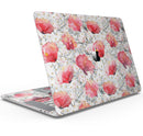 Karamfila Watercolo Poppies V26 - Skin Decal Wrap Kit Compatible with the Apple MacBook Pro, Pro with Touch Bar or Air (11", 12", 13", 15" & 16" - All Versions Available)