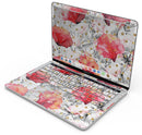 Karamfila Watercolo Poppies V29 - Skin Decal Wrap Kit Compatible with the Apple MacBook Pro, Pro with Touch Bar or Air (11", 12", 13", 15" & 16" - All Versions Available)