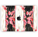 Karamfila Watercolo Poppies V5 - Skin Decal Wrap Kit Compatible with the Apple MacBook Pro, Pro with Touch Bar or Air (11", 12", 13", 15" & 16" - All Versions Available)