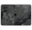 Karamfila Watercolor & Gold V10 - Skin Decal Wrap Kit Compatible with the Apple MacBook Pro, Pro with Touch Bar or Air (11", 12", 13", 15" & 16" - All Versions Available)