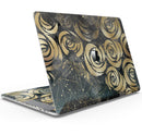 Karamfila Watercolor & Gold V13 - Skin Decal Wrap Kit Compatible with the Apple MacBook Pro, Pro with Touch Bar or Air (11", 12", 13", 15" & 16" - All Versions Available)