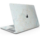 Karamfila Watercolor & Gold V3 - Skin Decal Wrap Kit Compatible with the Apple MacBook Pro, Pro with Touch Bar or Air (11", 12", 13", 15" & 16" - All Versions Available)