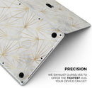Karamfila Watercolor & Gold V4 - Skin Decal Wrap Kit Compatible with the Apple MacBook Pro, Pro with Touch Bar or Air (11", 12", 13", 15" & 16" - All Versions Available)
