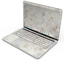 Karamfila Watercolor & Gold V4 - Skin Decal Wrap Kit Compatible with the Apple MacBook Pro, Pro with Touch Bar or Air (11", 12", 13", 15" & 16" - All Versions Available)