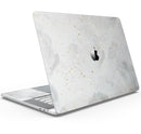 Karamfila Watercolor & Gold V6 - Skin Decal Wrap Kit Compatible with the Apple MacBook Pro, Pro with Touch Bar or Air (11", 12", 13", 15" & 16" - All Versions Available)