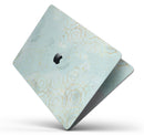 Karamfila Watercolor & Gold V7 - Skin Decal Wrap Kit Compatible with the Apple MacBook Pro, Pro with Touch Bar or Air (11", 12", 13", 15" & 16" - All Versions Available)