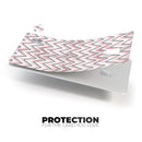 Karamfila Marble & Rose Gold Chevron v14 - Premium Protective Decal Skin-Kit for the Apple Credit Card