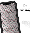 Karamfila Marble & Rose Gold Chevron v14 - Skin Kit for the iPhone OtterBox Cases