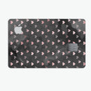 Karamfila Marble & Rose Gold Hearts v11 - Premium Protective Decal Skin-Kit for the Apple Credit Card