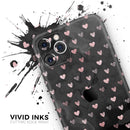 Karamfila Marble & Rose Gold Hearts v11  - Protective Skin Wrap & Decal – Compatible with iPhone SE to iPhone 17 Pro Max (All Models)