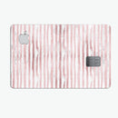 Karamfila Marble & Rose Gold Striped v5 - Premium Protective Decal Skin-Kit for the Apple Credit Card