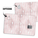 Karamfila Marble & Rose Gold Striped v5 - Premium Protective Decal Skin-Kit for the Apple Credit Card