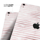 Karamfila Marble & Rose Gold Striped v5 - Full Body Skin Decal for the Apple iPad Pro 12.9", 11", 10.5", 9.7", Air or Mini (All Models Available)