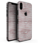 Karamfila Marble & Rose Gold Striped v5 - iPhone XS MAX, XS/X, 8/8+, 7/7+, 5/5S/SE Skin-Kit (All iPhones Available)